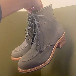 Red Wing Clara lace up boots in new condition.